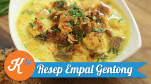 Empal gentong legendaris ini berdiri sejak tahun 1997 dan selalu ramai pengunjung karena menyajikan menu khas cirebon yang lezat dengan racikan bumbu yang kuat dan menggugah selera. Resep Empal Gentong Gerry Girianza Youtube