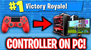 Using Ps4 Controller On Pc Fortnite No Mouse And Keyboard Youtube