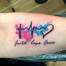 7 faith tattoo spelled out as part of the christian fish. 54 Beautiful Faith Tattoo Designs For You In 2021 Artistic Haven