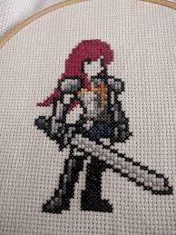 Cross stitch patterns, cross stitch kits and accessories. Fairy Tail Pixel Art Cross Stitch Album On Imgur