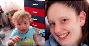 Baby Caleb survived the Hobart car crash that killed his pregnant mum.