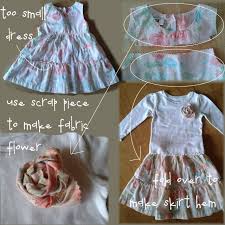 How To Turn An Old Dress Into A New Skirt In Five Minutes Flat Upcycle Clothes Kids Outfits Girl Outfits