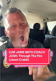 Dad Jamming Out with Kid in Car