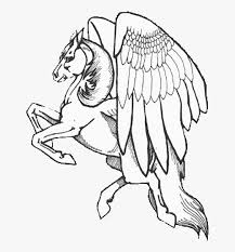 In the narnia books, this beautiful creature was one of the greatest of all animals besides aslan the lion, of course. Pegasus Coloring Pages To Print Pegasus Coloring Pages Hd Png Download Transparent Png Image Pngitem