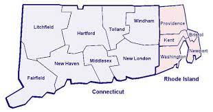 Map Of Ct And Ri Recreational Opportunities By County In Connecticut And Rhode Island