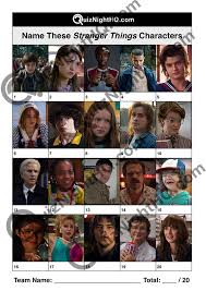 Also, see if you ca. Netflix 003 Stranger Things Characters Quiznighthq