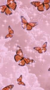 These 9 butterfly iphone wallpapers are free to download for your iphone 11. Aesthetic Clouds And Butterflies Butterfly Wallpaper Backgrounds Pink Wallpaper Backgrounds Anime Wallpaper Phone