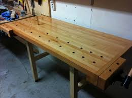 Tommy S Wall Mounted Folding Workbench The Wood Whisperer Folding Workbench Woodworking Bench Plans Workbench Plans Diy