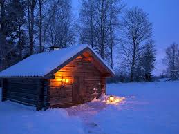 Doch seeufer oder meeresküste kosten! Wallpapers Schnee Winter Haus Schweden Skandinavien Foto Desktop Wallpaper