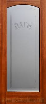 Decorative Bathroom Door This Bathroom Door Has Frosted Glass That You Can Only See Light And Not People Bathroom Doors Glass Bathroom Door Frosted Glass Door