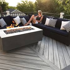 Rectangle Fire Table Stone Mountain Castings And Design Patio Design Patio Deck Designs Backyard Design
