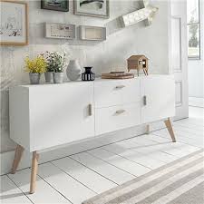 Check spelling or type a new query. M 030 Enfilade Scandinave Blanc Et Bois Clair Sedria 2 Amazon Fr Cuisine Maison