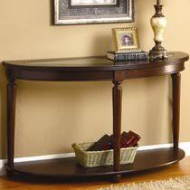 Half round small console table 60's made of rosewood. Half Moon Console Tables You Ll Love In 2021 Wayfair