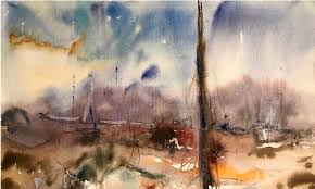 El cuadro mas bonito del mundo. Juan Orozco Hay Una Hermandad En El Mundo De La Acuarela