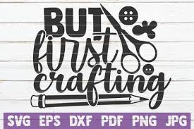 Download But First Crafting Graphic By Mintymarshmallows Creative Fabrica PSD Mockup Templates