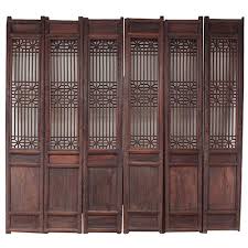 Though i definitely would've appreciated some actual privacy, the antique folding screen i used—literally picked. Antique Room Dividers Set Of 6 For Sale At Pamono