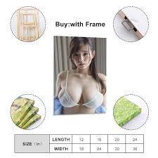 Amazon.co.jp: 篠崎愛 女優セクシー写真グラビアアイドル水着画像ポスター ポスター 生脚 装飾 絵  キャンバス12x18inch(30x45cm)