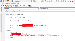 vba error handling a complete guide