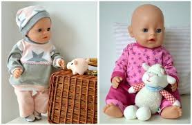 Zapf hat in den letzten ich biete hier eine baby born mit zubehör und 15 teile bekleidung ( das meiste neu ) an np : Schnittmuster 38 Modelle Gr 43cm Puppen Puppenkleidung Puppenkleidung Puppenkleider Nahen Puppe Nahen