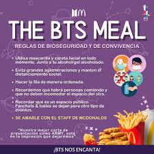 Choose from great happy meal® options like apple slices, 1% milk, and our tender and juicy chicken mcnuggets® made without any artificial colours, flavours, or preservatives. Bts Meal De Mcdonald S Que Contiene Y Precio Del Combo De Bangtan La Republica
