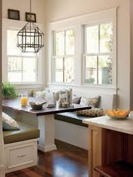 Photo gallery featuring top 2021 kitchen colors, design layouts and diy decorating. Breakfast Nook Design1 Breakfast Nook Furniture Home Kitchens Kitchen Nook