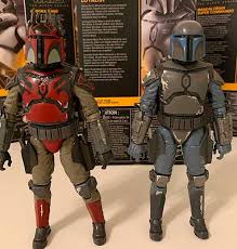 Starwars The Black Series 6 Clone Wars Mandalorian Loyalist And Mandalorian Super Commando In Hand Figure Images Black Series Clone Wars Star Wars