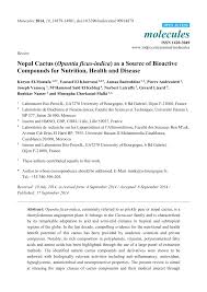 Planetary herbals full spectrum nopal cactus. Pdf Nopal Cactus Opuntia Ficus Indica As A Source Of Bioactive Compounds For Nutrition Health And Disease