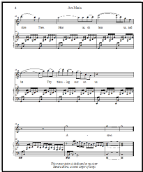 English Version Of J S Bach And Gounod Ave Maria Sheet Music In 2020 Sheet Music Wedding Ceremony Music Latin Music