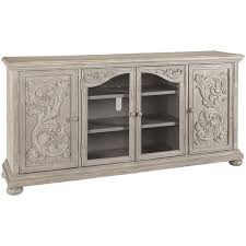 Tv stands and media centers by ashley homestore with a wide variety of styles and materials, tv stands and media centers from ashley homestore are a great option if you need durability and versatility. Ashley Furniture Marleny 75 Tv Stand In Gray Walmart Com Walmart Com