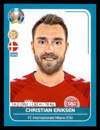A equipa médica levou eriksen de maca após sucessivas tentativas de reanimação no relvado. Panini Uefa Euro 2020 Preview Christian Eriksen Denmark No Den18 Christian Eriksen
