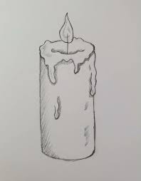 Important characteristics of the wick include diameter, stiffness, fire resistance, and tethering. How To Draw A Candle Easy Art By Ro