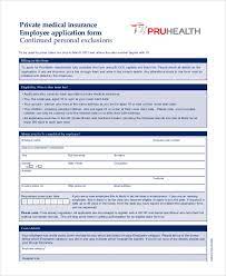 How do i apply for a medical insurance policy? Free 32 Medical Application Forms In Pdf