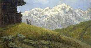 Carlo Bazzi It 1875 1947 La Vallata Vigezzina Piemonte Olio Su Tavola 35 X 55 Cm Banca Intesa Sanpaolo Museo Di Piazza Scala Nel 2020 Museo Galleria Italia