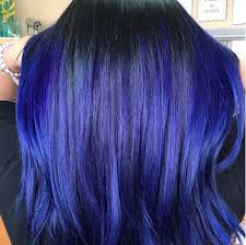 Ditch Your Basic Blues And Kick It Up A Notch With Sparks Electric Blue Color Creation Via Juahnn Cotton Candy Hair Bright Hair Colors Dyed Hair