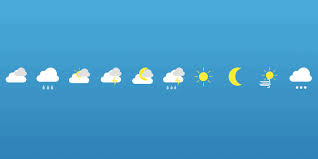 I had a lot of problems with that as my apps started freezing alot after it was implemented ith just one gif. Simple Weather Animation In Svg Codemyui