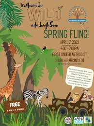Tomorrow's the BIG DAY! Bring your young children to First United Methodist  Church to join the Wild Jungle Safari! Drive through the jungle anytime  between 4:00 and 7:00pm and see if you