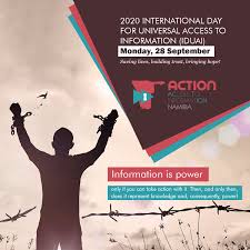 2,630,073 (july 2020 est.) note: Action Namibia Press Statement Action Namibia Coalition Celebrates The International Day For Universal Access To Information The 2020 Theme Has An Uplifting And Emphatic Ring To It As We Mark International