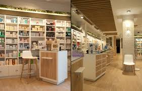 Modern Reytail Pharmacy Interior Design With All Set Furniture For Sale