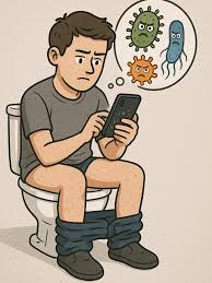 1-Hay 10 veces más bacterias  en un teléfono celular  que en el  asiento del inodoro. 2-Un solo teléfono celular puede albergar 17.000  copias de genes bacterianos. 3-Lo que tus manos