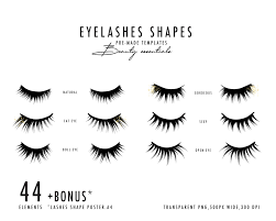 Lashes Svg Doll Eyelashes Mapping Stencil Extension Svg Etsy