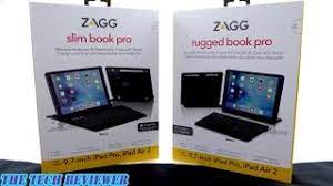 It perfectly suits the dimensions and holes of an ipad pro for optimal use of the device. Zagg Rugged Book Pro Slim Book Pro Outstanding Keyboard Cases For Ipad Pro 9 7 Youtube