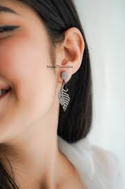 Cubic Zirconia Dangle Earring