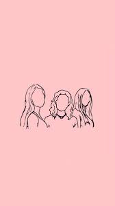 2250x1500 download the light pink dash desktop paper here and phone wallpaper here! Imagem De Girl Wallpaper And Lockscreen Minimalist Wallpaper Drawings Of Friends Aesthetic Iphone Wallpaper