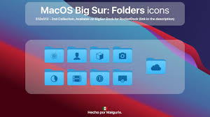 Macos big sur by aaznadi (25 icons). Macos Big Sur Folder Icons 2nd Collection By Maiguris On Deviantart