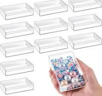 Amazon.com: Blulu 12 Pcs Clear Acrylic Box with Lids 4.3 x ...