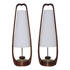 Replace the style's characteristic floor lamps with leds lighting each wall. 1960s Mid Century Modern Table Lamps By Modeline A Pair Chairish
