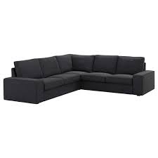 Kivik Sectional 4 Seat Corner Hillared Anthracite Ikea Ikea Corner Sofa Sectional Ikea Sofa