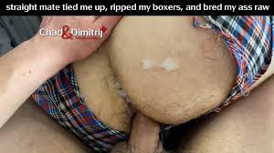 Straight Mate Tied Me up Ripped My Boxers and Bred My Ass Raw: Gay Porn