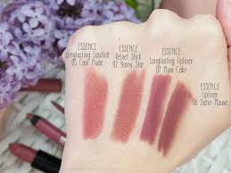 Essence Velvet Stick Matt Lip Colour 02 Peony Star Mateja S Beauty Blog Essence Velvet Stick 02 Peony Star How To Apply Lipstick Oil Free Foundation Essence Cosmetics