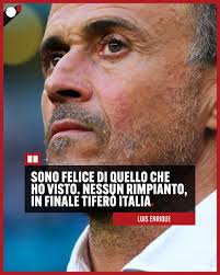 Sono felice per quello che ho visto, due squadre di altissimo livello. È  stato uno spettacolo per i tifosi e ora spero che nella finale l'Italia  possa fare una grande partita. Per